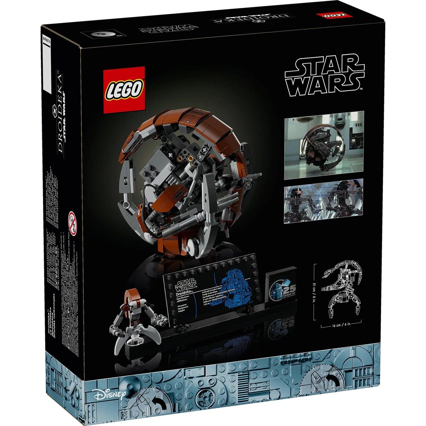 LEGO Bouwbare Droideka 75381 StarWars LEGO @ 2TTOYS LEGO €. 54.49