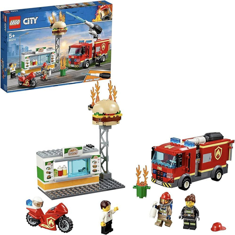 LEGO Brandweer Burger restaurant met bluswagen 60214 City LEGO CITY BRANDWEER @ 2TTOYS | Official LEGO shop😊🥰 LEGO €. 39.99