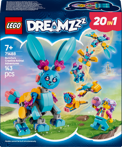 LEGO Bunchu'c creatieve dieren avonturen 71488 Dreamzzz (Pre-Order: januari 2025) @ 2TTOYS | Official LEGO shop😊🥰 2TTOYS | Official LEGO shop😊🥰 €. 8.49