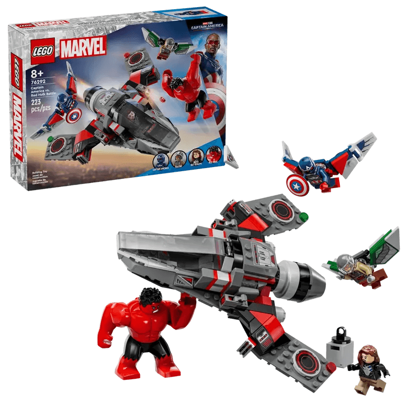 LEGO Captain America vs. Red Hulk duel 76292 Superheroes LEGO @ 2TTOYS | Official LEGO shop😊🥰 LEGO €. 46.49