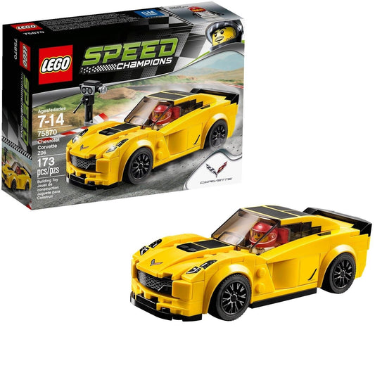 LEGO Chevrolet Corvette Z06 75870 Speedchampions LEGO SPEEDCHAMPIONS @ 2TTOYS | Official LEGO shop😊🥰 LEGO €. 9.99