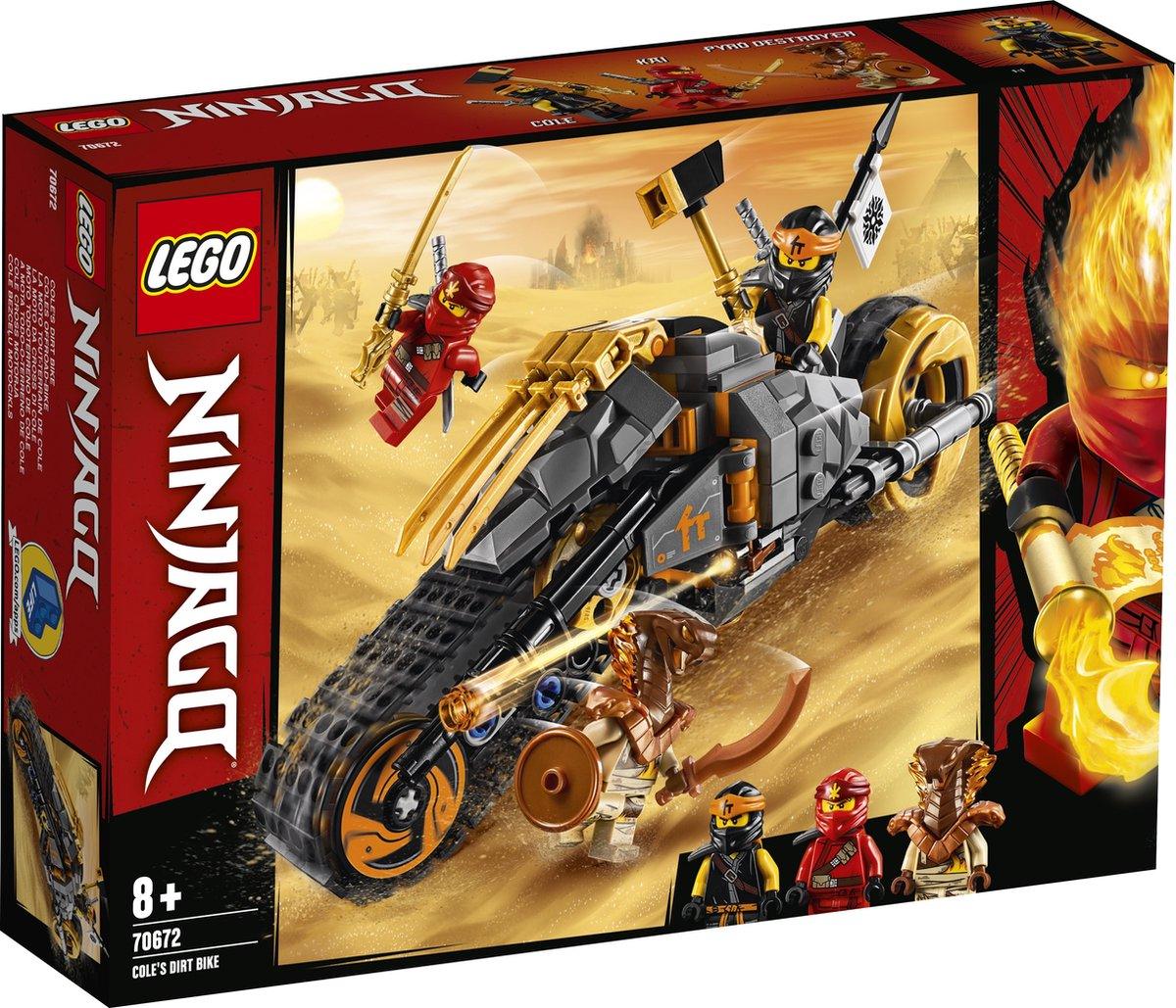 LEGO Cole's stoere crossmotor 70672 Ninjago LEGO NINJAGO @ 2TTOYS | Official LEGO shop😊🥰 LEGO €. 15.99