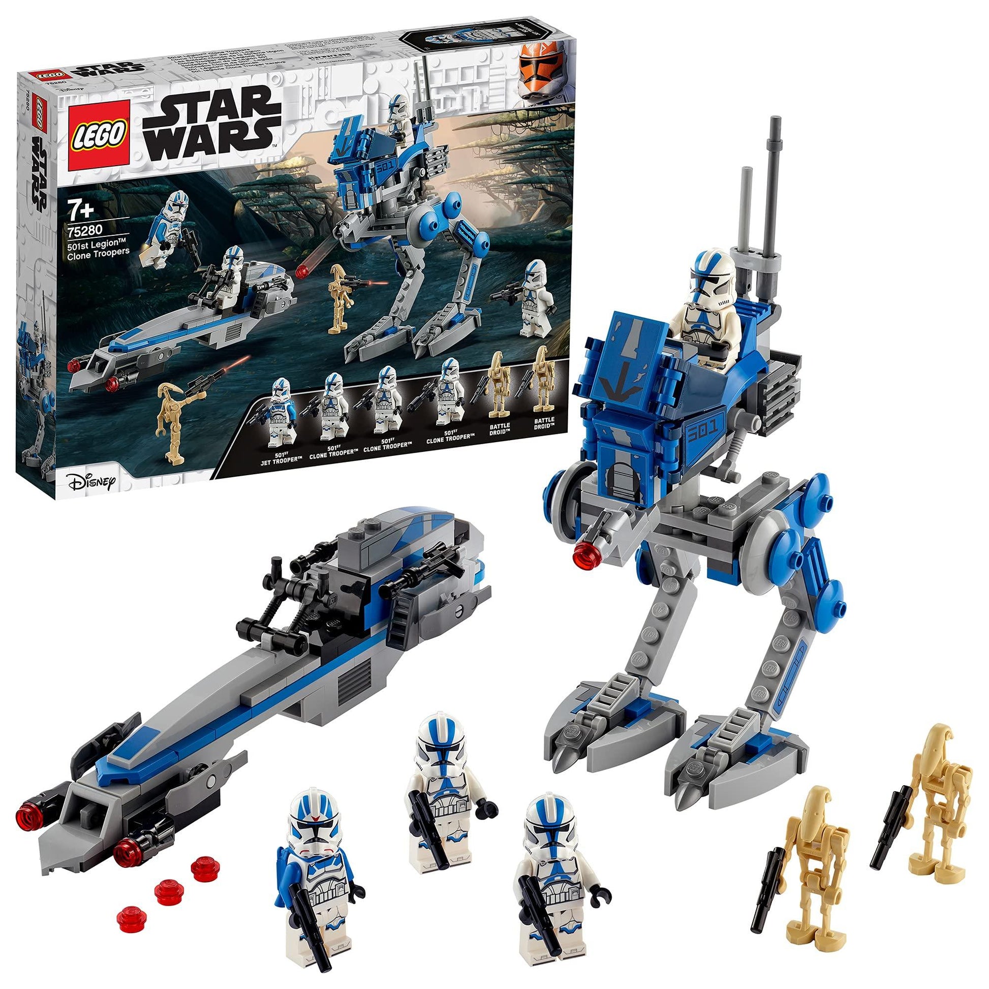 LEGO De 501st Legion Clone Troopers 75280 LEGO STARWARS @ 2TTOYS | Official LEGO shop😊🥰 LEGO €. 49.99