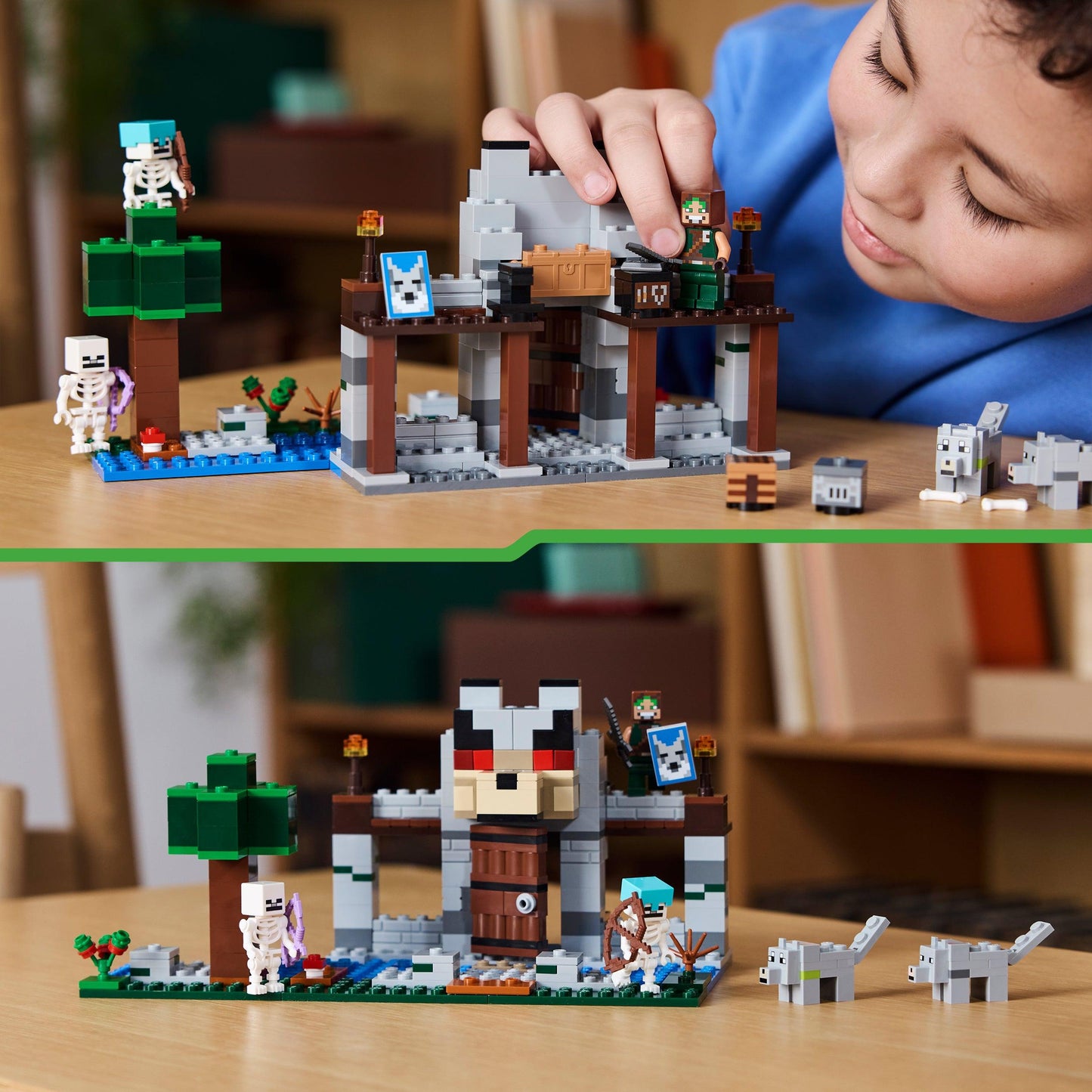 LEGO De wolvenburcht 21261 Minecraft (Pre-Order: verwacht juni) LEGO MINECRAFT @ 2TTOYS LEGO €. 29.49