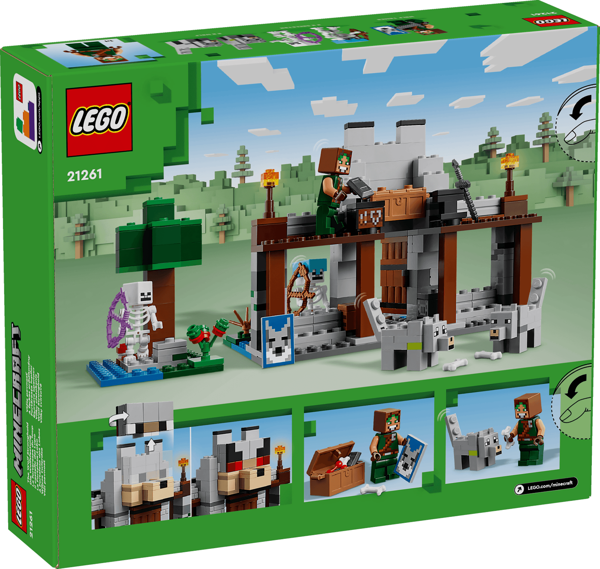 LEGO De wolvenburcht 21261 Minecraft (Pre-Order: verwacht juni) LEGO MINECRAFT @ 2TTOYS LEGO €. 29.49