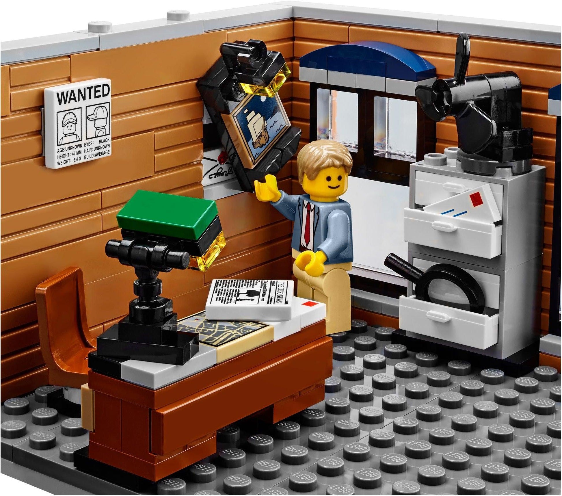 LEGO Detective kantoor Modulair 10246 Creator Expert LEGO CREATOR EXPERT MODULAIR @ 2TTOYS LEGO €. 399.99