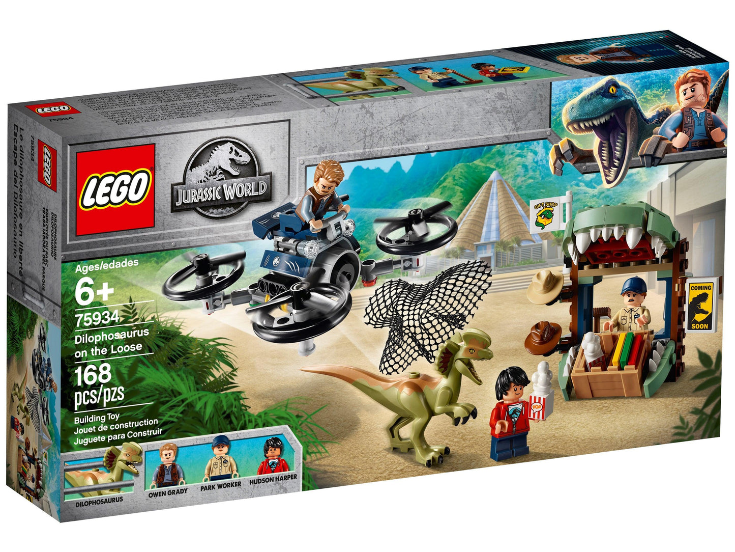 LEGO Dilophosaurus Dino ontsnapt 75934 Jurassic World LEGO JURASSIC WORLD @ 2TTOYS LEGO €. 16.49