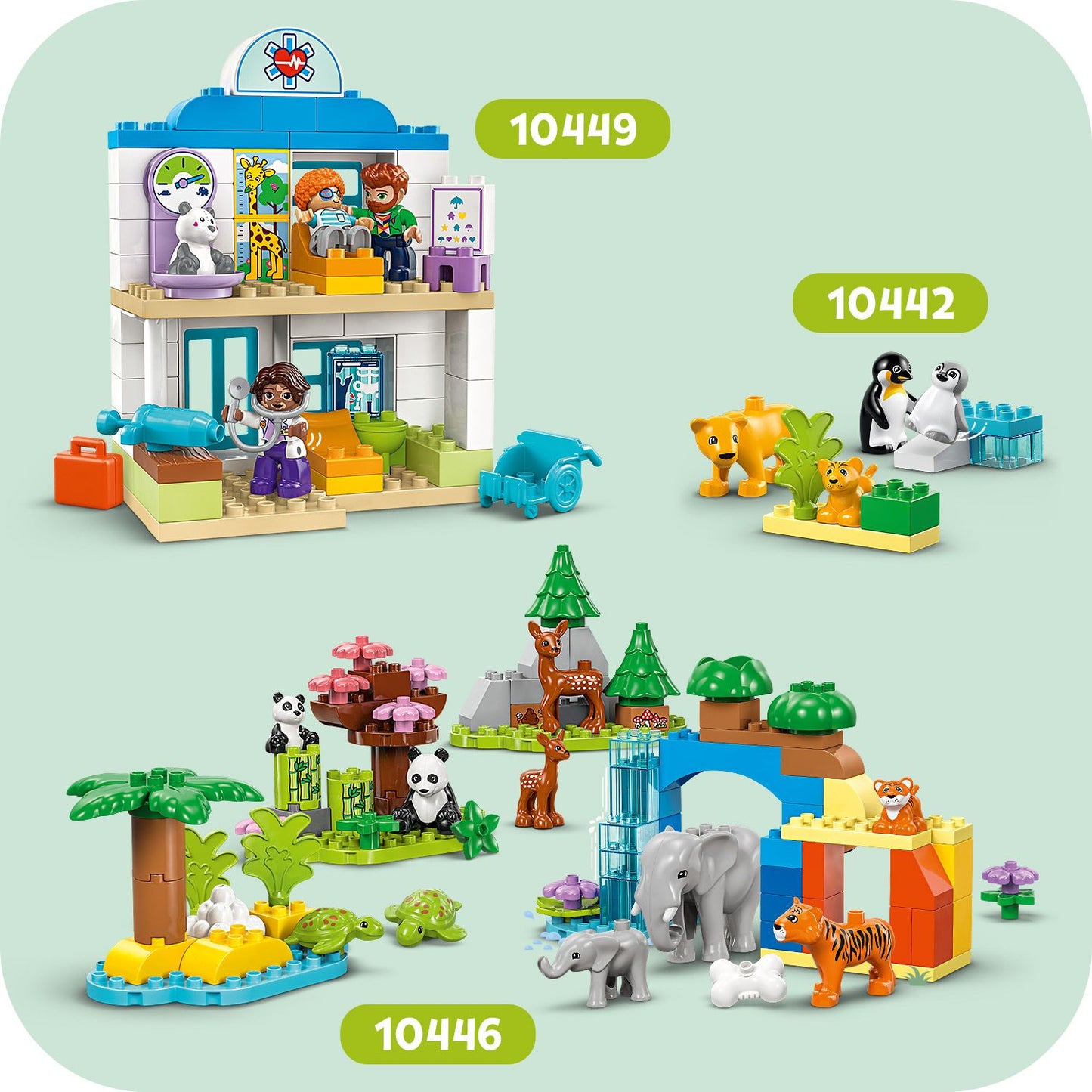 LEGO DUPLO Combideal: 10447, 10442, 10446 & 10449 @ 2TTOYS | Official LEGO shop😊🥰 2TTOYS | Official LEGO shop😊🥰 €. 124.99