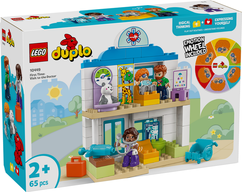 LEGO Eerste Bezoek aan de Dokter 10449 DUPLO (Pre-Order: januari 2025) @ 2TTOYS | Official LEGO shop😊🥰 LEGO €. 33.99