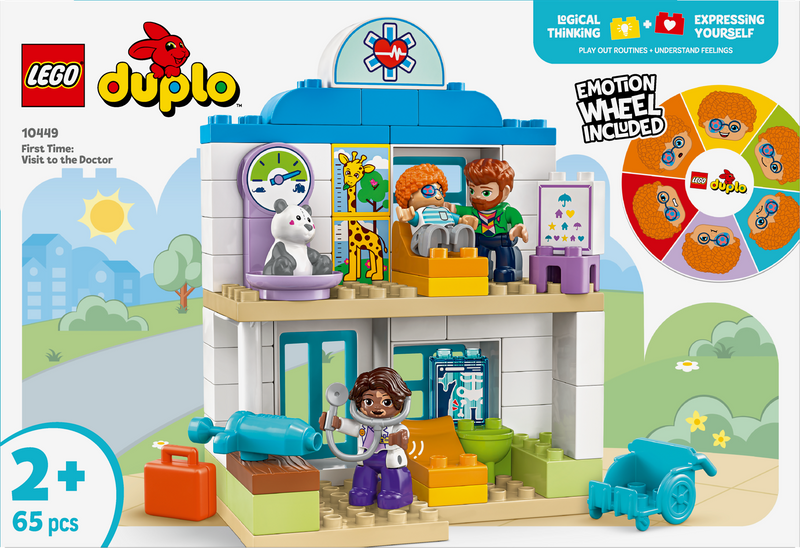 LEGO Eerste Bezoek aan de Dokter 10449 DUPLO (Pre-Order: januari 2025) @ 2TTOYS | Official LEGO shop😊🥰 LEGO €. 33.99