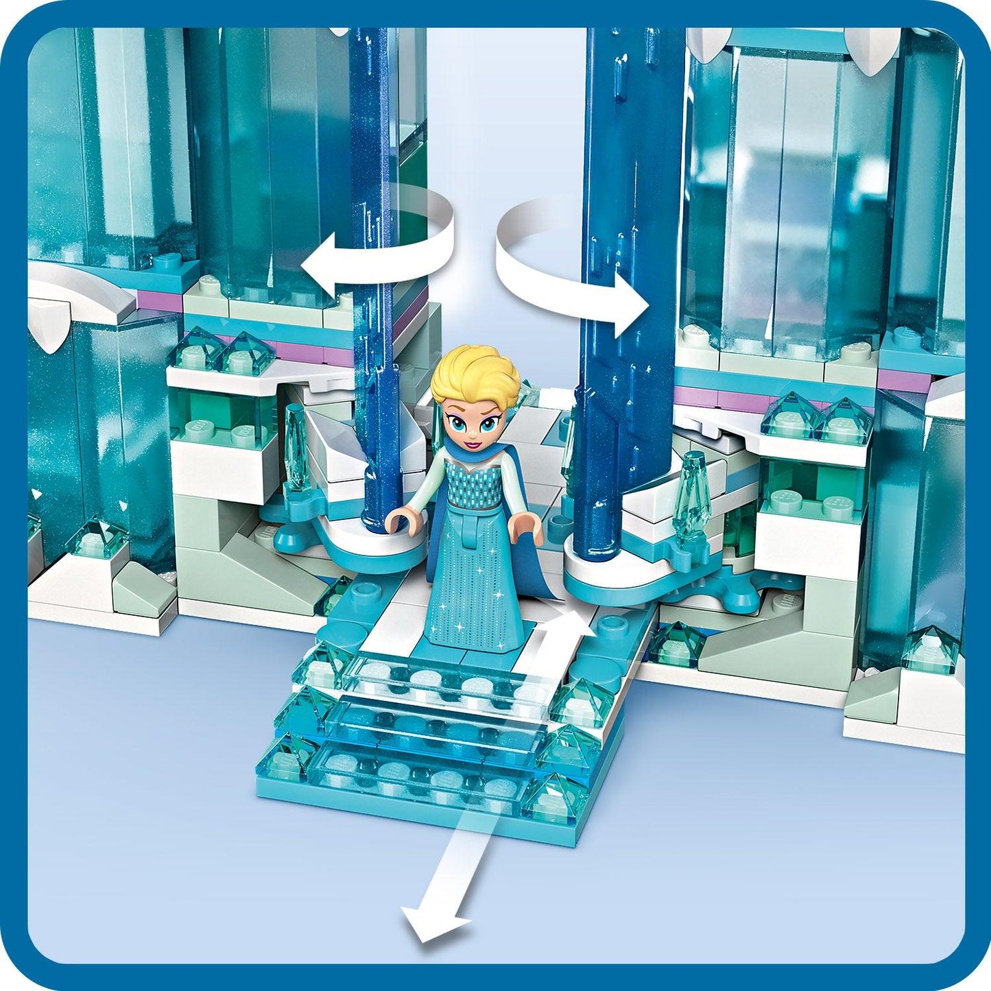 LEGO Elsa's Ijspaleis 43244 Friends LEGO DISNEY @ 2TTOYS LEGO €. 84.49