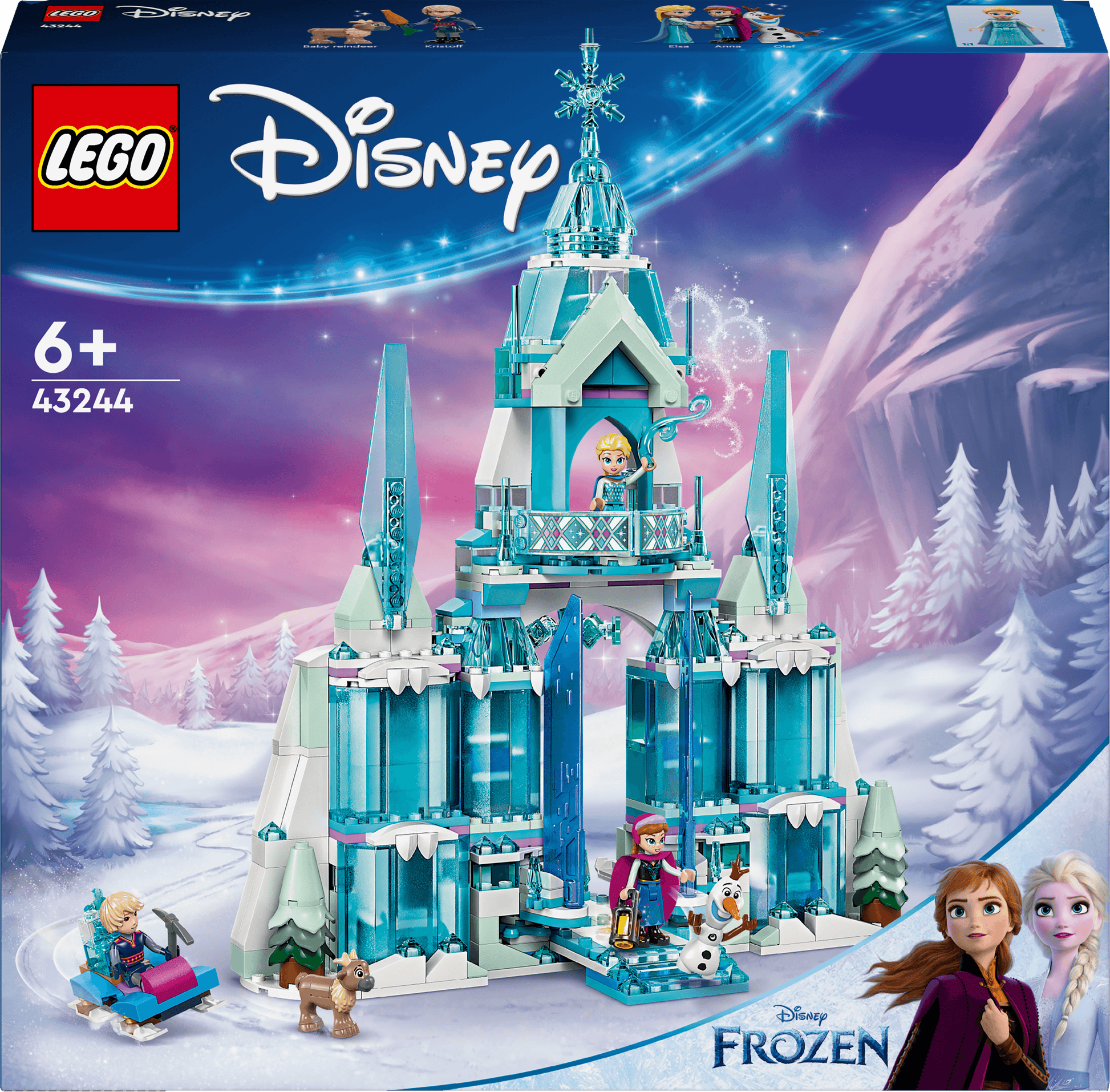 LEGO Elsa's Ijspaleis 43244 Friends LEGO DISNEY @ 2TTOYS LEGO €. 84.49