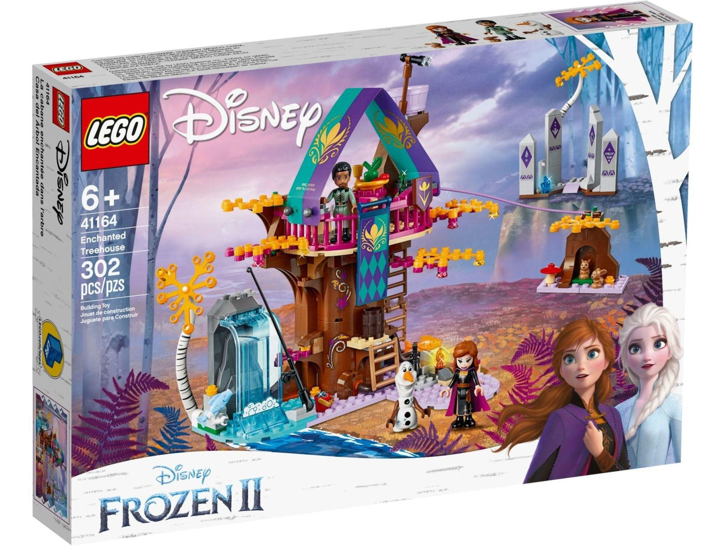 LEGO Frozen Betoverd boomhuis 41164 Disney LEGO DISNEY FROZEN @ 2TTOYS | Official LEGO shop😊🥰 LEGO €. 49.99