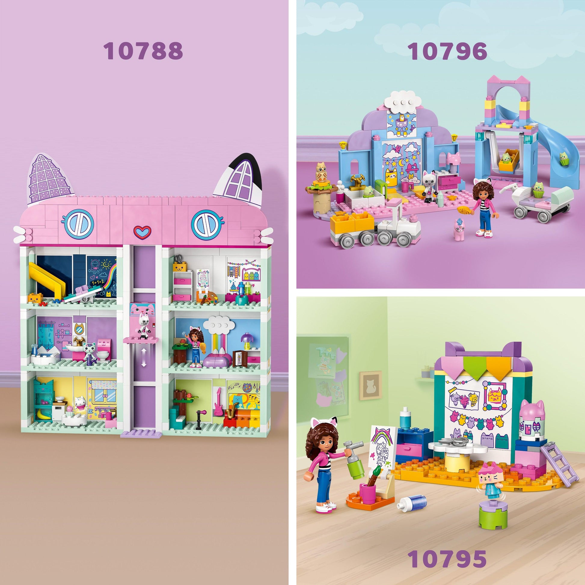 LEGO Gabby's Dollhouse Combideal 10788, 10796 & 10795 (Pre-Order: verwacht juni) LEGO GABBY'S DOLLHOUSE @ 2TTOYS LEGO COMBIDEAL €. 114.99