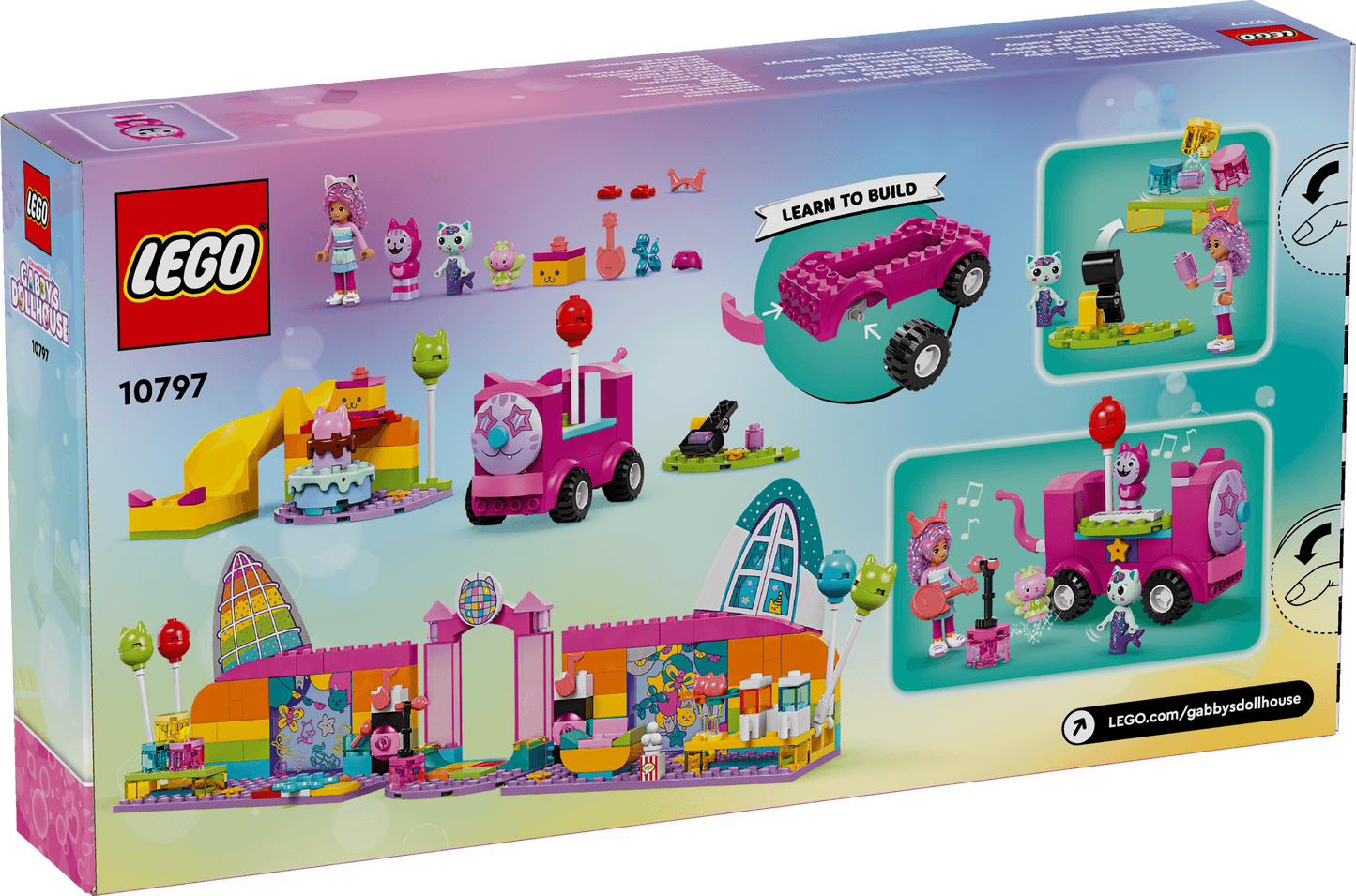 LEGO Gabby's Feestkamer 10797 Gabby's Dollhouse (Pre-Order: verwacht juni) LEGO GABBY'S DOLLHOUSE @ 2TTOYS LEGO €. 42.49