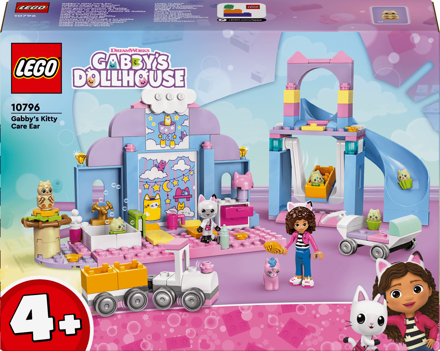 LEGO Gabby's Kittendagverblijf 10796 Gabby's Dollhouse (Pre-Order: verwacht juni) LEGO GABBY'S DOLLHOUSE @ 2TTOYS LEGO €. 33.49