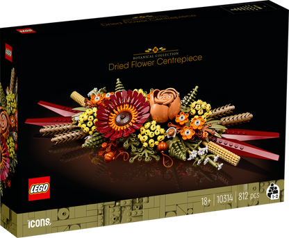 LEGO gedroogde bloemen tafelstuk 10314 Icons LEGO ICONS @ 2TTOYS | Official LEGO shop😊🥰 LEGO €. 44.99