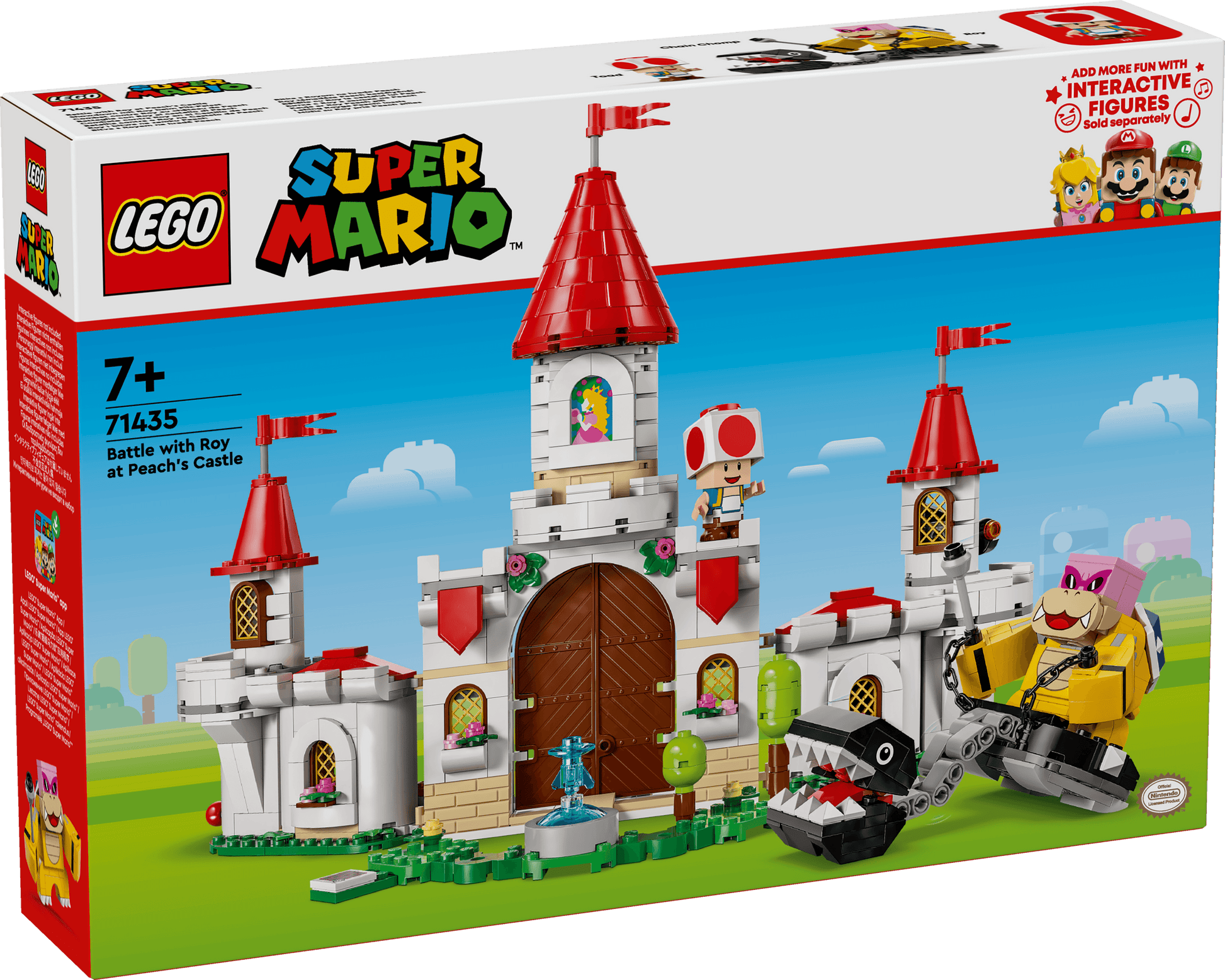 LEGO Gevecht met Roy bij Peach' kasteel 71435 SuperMario LEGO SUPERMARIO @ 2TTOYS | Official LEGO shop😊🥰 LEGO €. 54.99