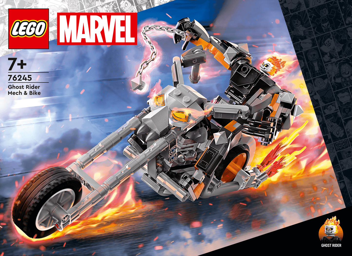 LEGO Ghost Rider Mech & motor 76245 City LEGO SUPERHEROES @ 2TTOYS LEGO €. 29.49