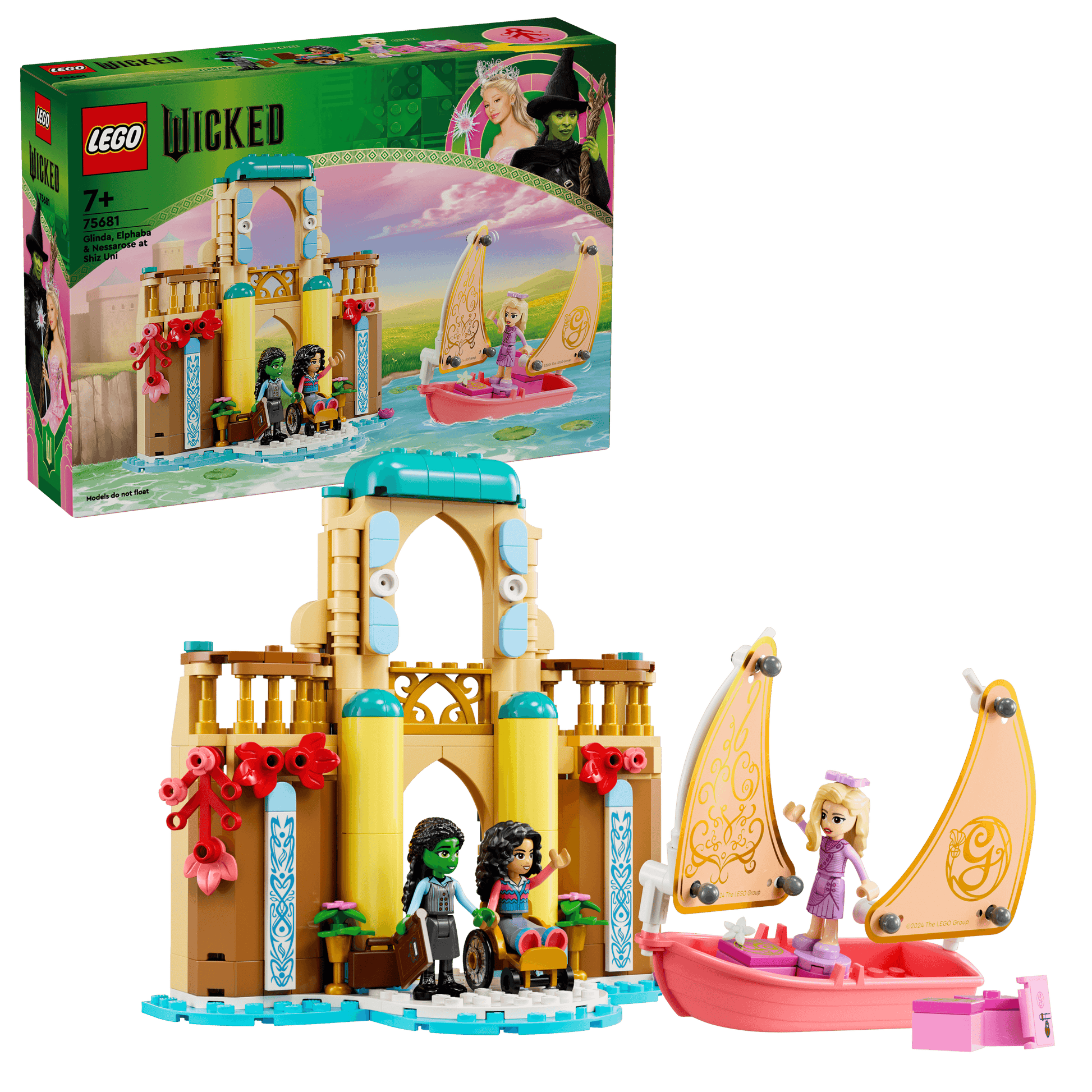 LEGO Glinda, Elphaba en Nessarose op Shiz University 75681 Wicked LEGO DISNEY @ 2TTOYS | Official LEGO shop😊🥰 LEGO €. 25.29