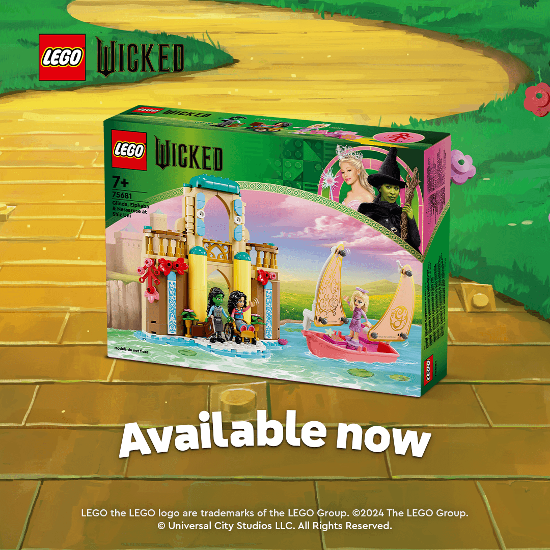 LEGO Glinda, Elphaba en Nessarose op Shiz University 75681 Wicked LEGO DISNEY @ 2TTOYS | Official LEGO shop😊🥰 LEGO €. 25.29