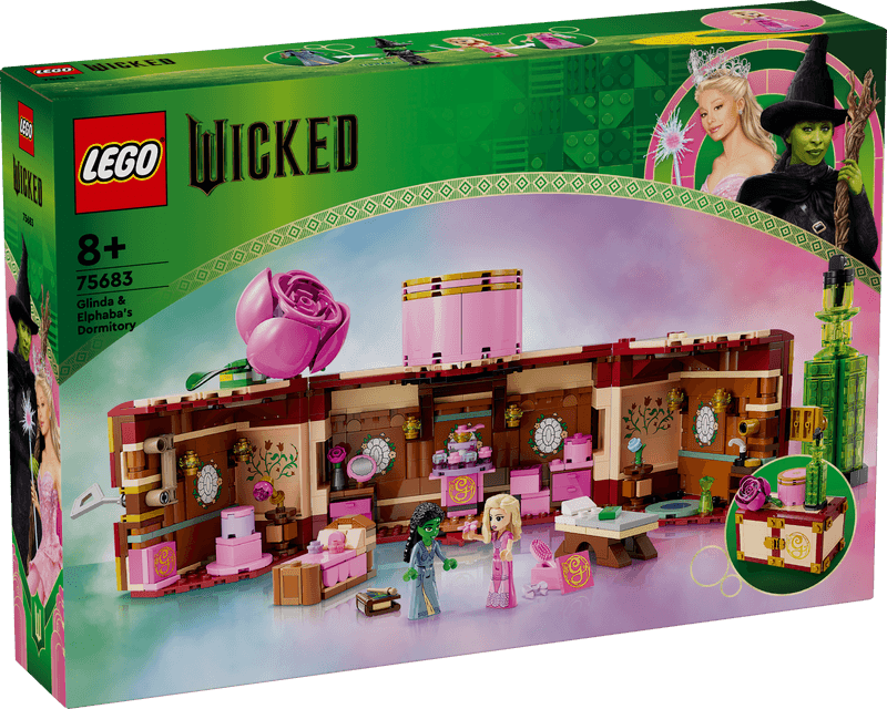 LEGO Glinda en Elphaba's slaapzaal 75683 Wicked LEGO DISNEY @ 2TTOYS | Official LEGO shop😊🥰 LEGO €. 58.99