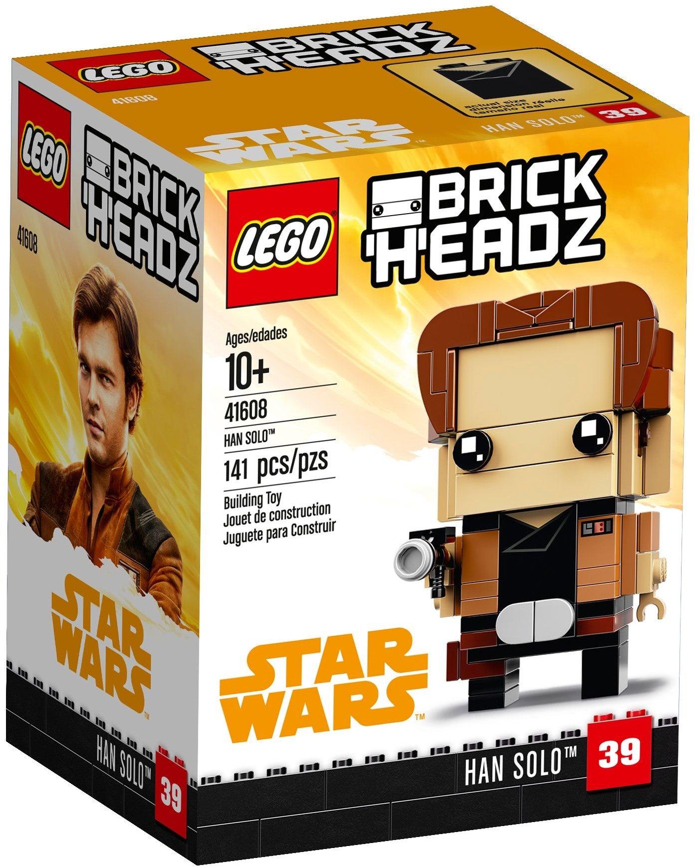 LEGO Han Solo Brickheadz Figurine 41608 Brickheadz LEGO BRICKHEADZ @ 2TTOYS | Official LEGO shop😊🥰 LEGO €. 14.99