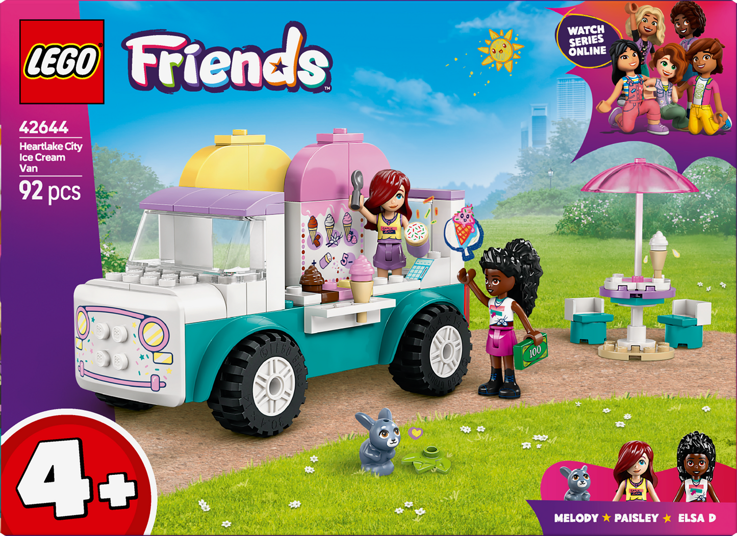 LEGO Heartlake City IJscowagen 42644 City (Pre-Order: januari 2025) @ 2TTOYS | Official LEGO shop😊🥰 2TTOYS €. 16.99