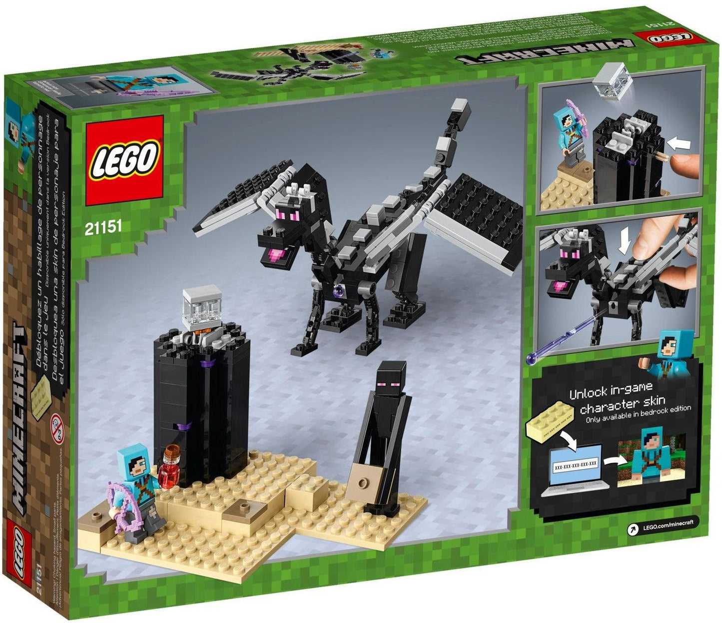 LEGO Het laatste gevecht van Minecraft 21151 Minecraft LEGO MINECRAFT @ 2TTOYS LEGO €. 26.49