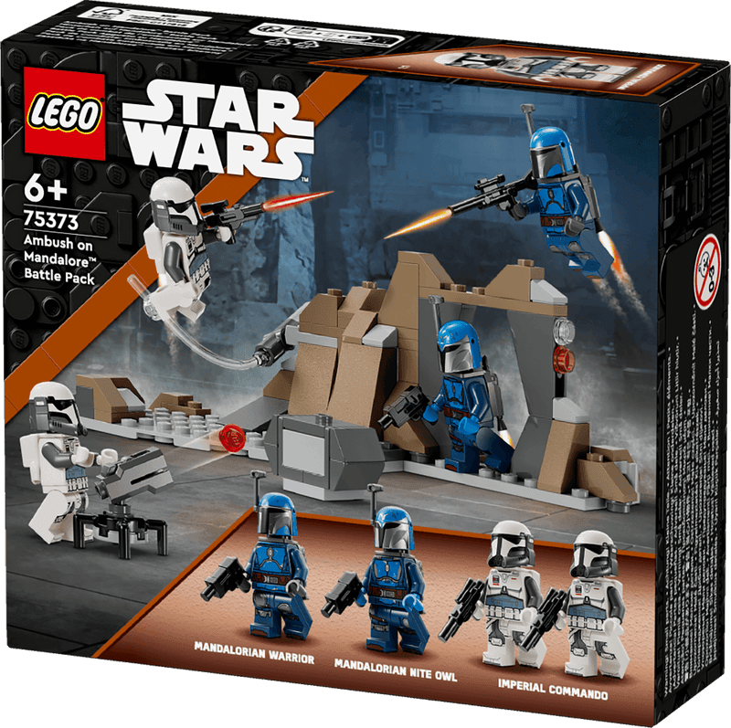 LEGO Hinderlaag op Mandalore Battle Pack 75373 StarWars LEGO STARWARS @ 2TTOYS | Official LEGO shop😊🥰 LEGO €. 18.48