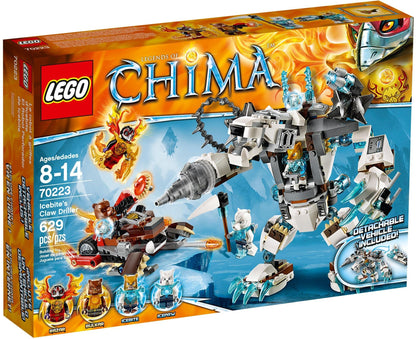 LEGO Icebite's Claw Driller 70223 Chima LEGO Legends of Chima - Fire vs. Ice @ 2TTOYS | Official LEGO shop😊🥰 LEGO €. 49.99