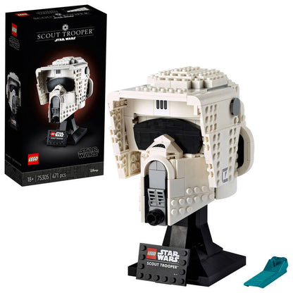 LEGO Imperial Scout Trooper Helmet 75305 StarWars LEGO STARWARS @ 2TTOYS | Official LEGO shop😊🥰 LEGO €. 89.99