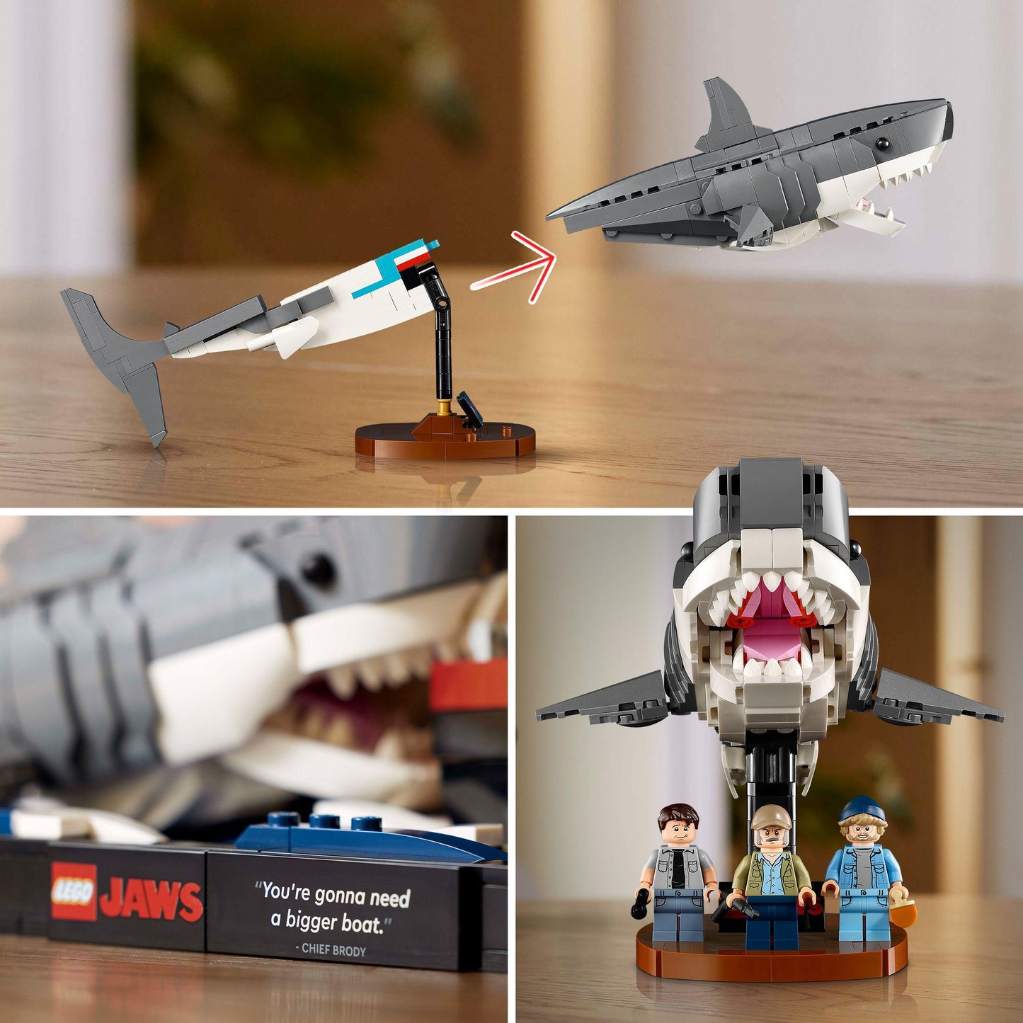 LEGO Jaws 21350 Ideas LEGO IDEAS @ 2TTOYS | Official LEGO shop😊🥰 LEGO €. 154.99