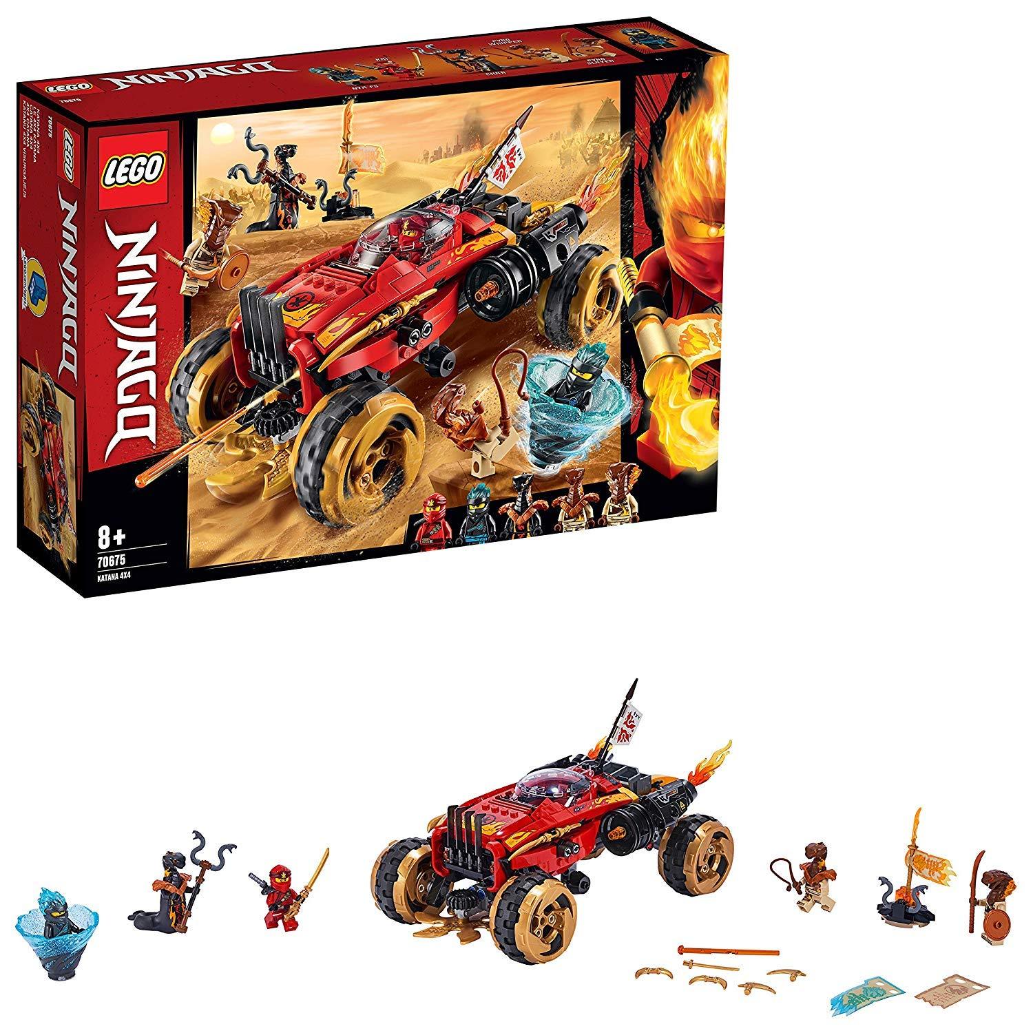 LEGO Katana, hakkende en rammende 4x4 auto 70675 Ninjago LEGO NINJAGO @ 2TTOYS | Official LEGO shop😊🥰 LEGO €. 34.99