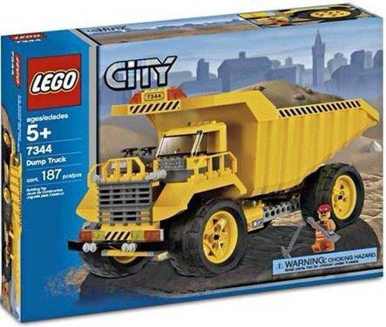 LEGO Kiepende dump vrachtwagen 7344 CITY LEGO CITY BOUWPLAATS @ 2TTOYS | Official LEGO shop😊🥰 LEGO €. 29.99