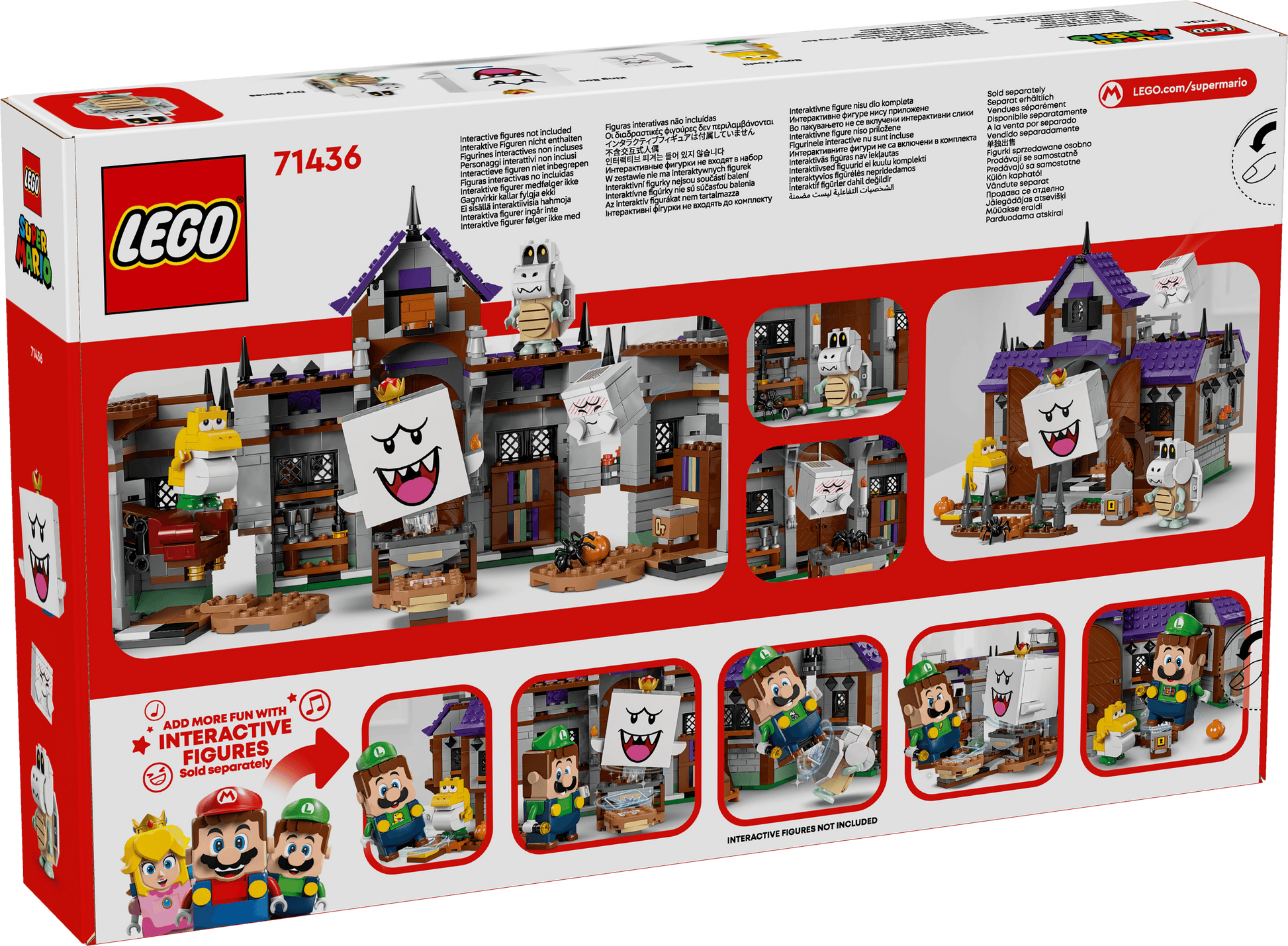 LEGO King Boo's spookhuis 71436 SuperMario LEGO SUPERMARIO @ 2TTOYS | Official LEGO shop😊🥰 LEGO €. 63.48