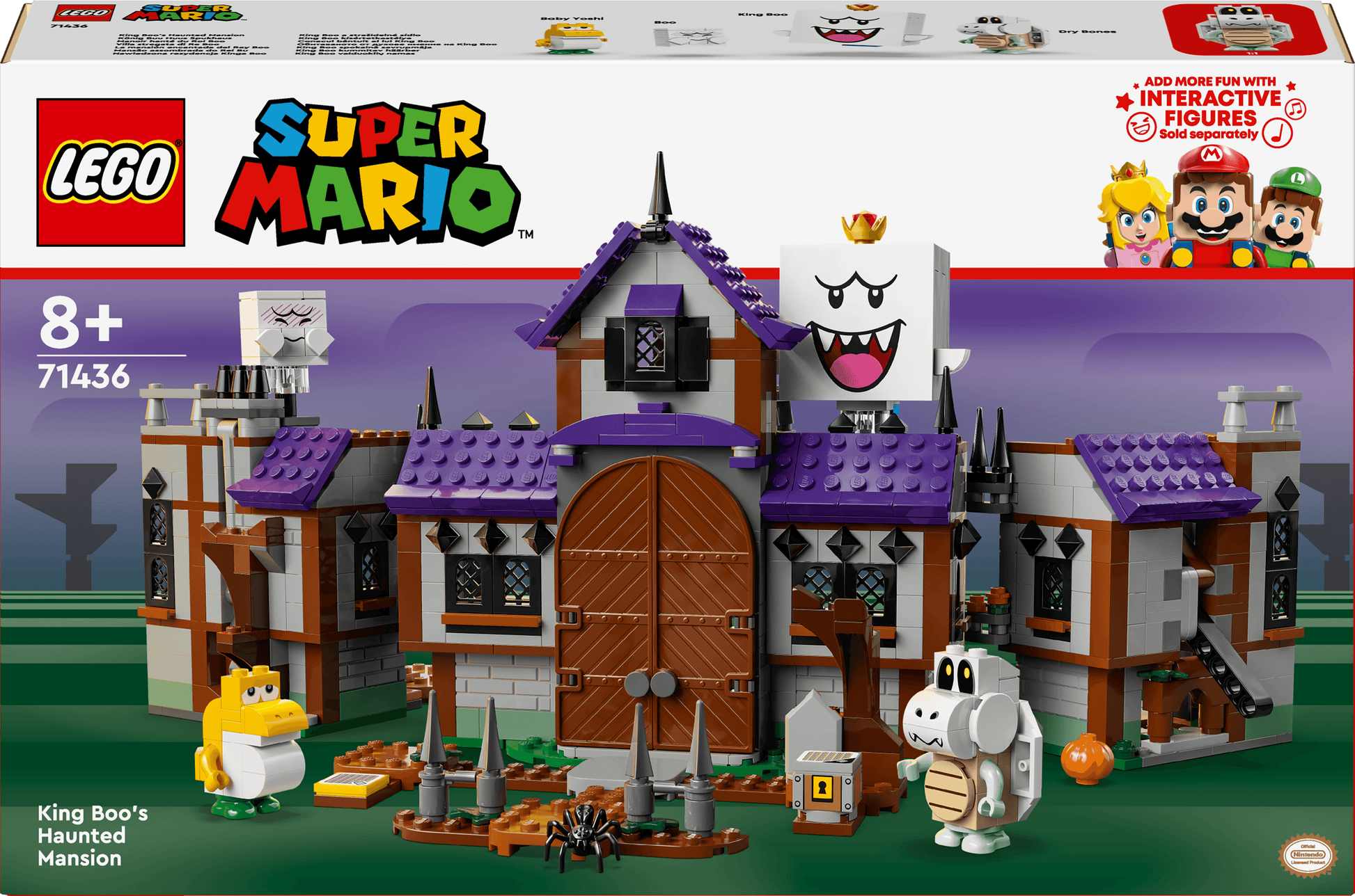 LEGO King Boo's spookhuis 71436 SuperMario LEGO SUPERMARIO @ 2TTOYS | Official LEGO shop😊🥰 LEGO €. 63.48