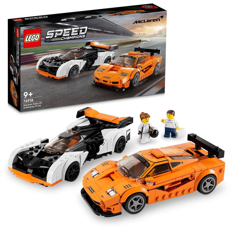 LEGO McLaren Solus GT & McLaren F1 LM 76918 Speedchampions LEGO SPEEDCHAMPIONS @ 2TTOYS | Official LEGO shop😊🥰 LEGO €. 37.49