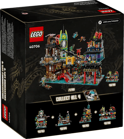 LEGO Micro NINJAGO® stadsmarkten 40706 Ninjago LEGO NINJAGO @ 2TTOYS | Official LEGO shop😊🥰 LEGO €. 14.49