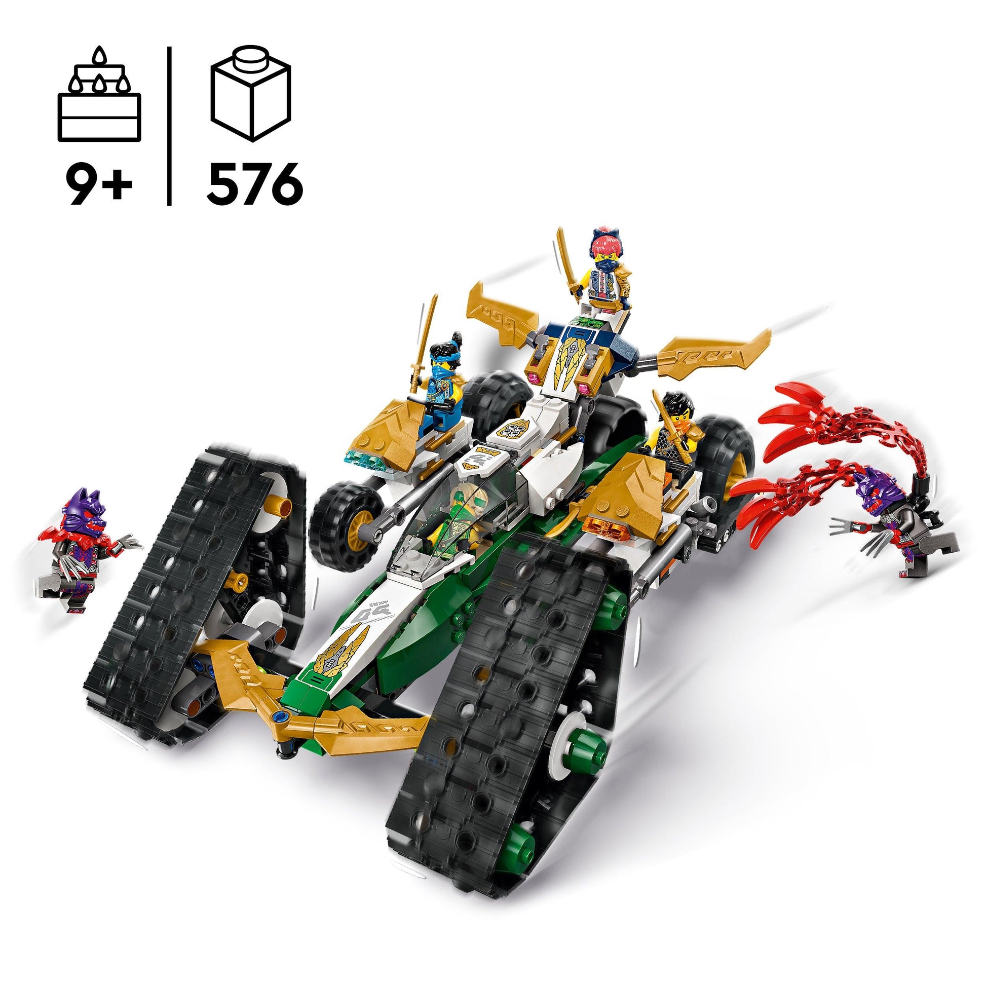 LEGO Ninja Team Combi Rups 71820 Ninjago (Pre-Order: verwacht juni) LEGO Ninjago @ 2TTOYS LEGO €. 76.49