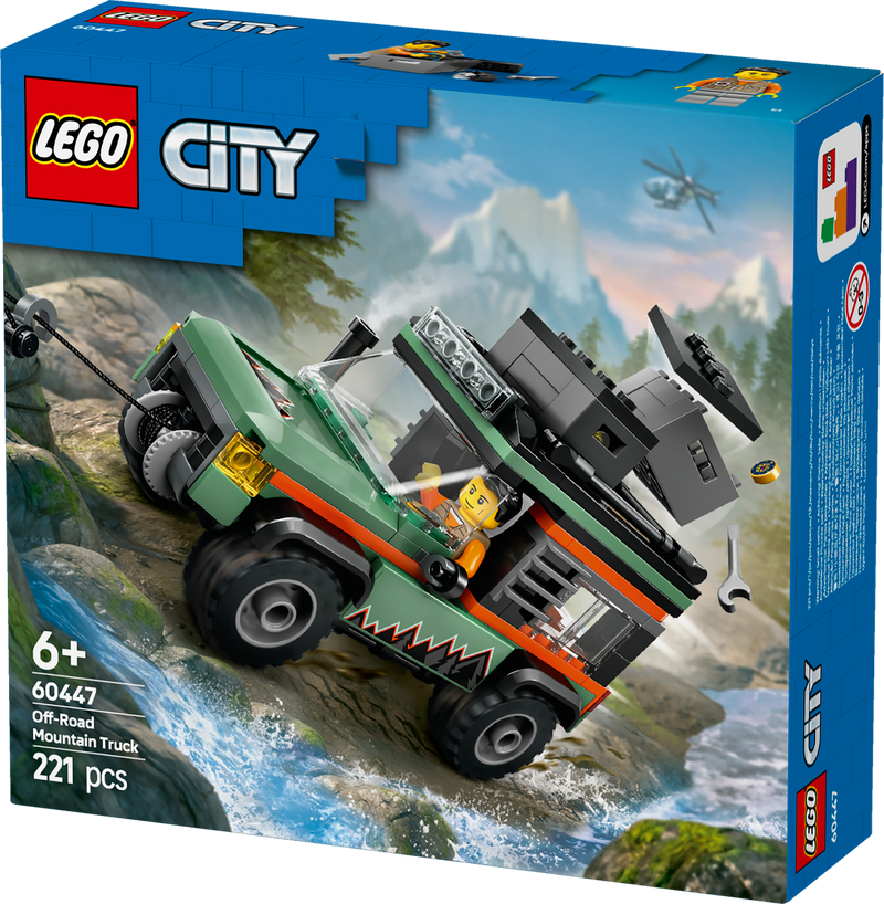 LEGO Off-Road Berg voertuig 60447 City (Pre-Order: januari 2025) LEGO CREATOR @ 2TTOYS | Official LEGO shop😊🥰 LEGO €. 16.99