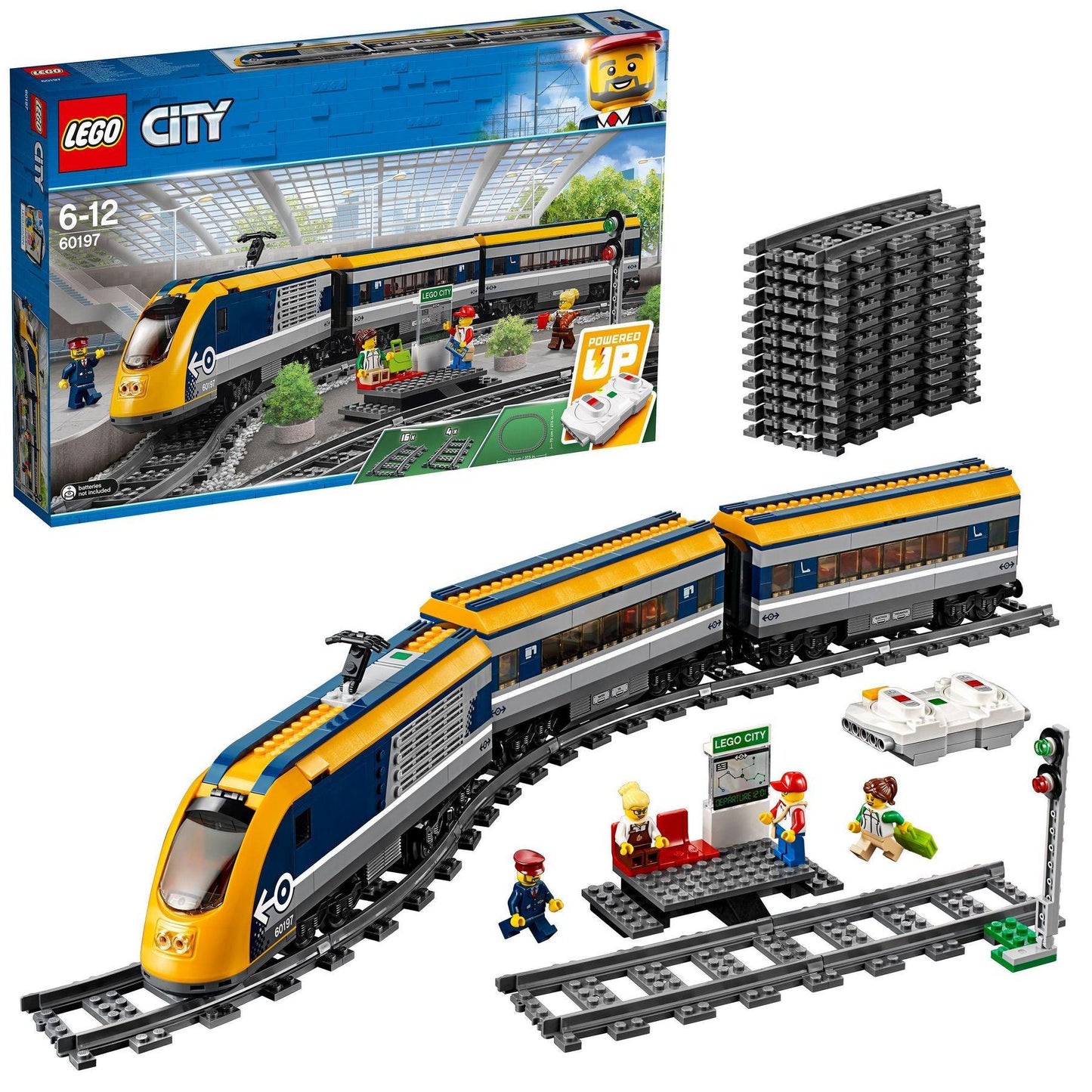 LEGO Passagiers trein 60197 City LEGO CITY TREINEN @ 2TTOYS | Official LEGO shop😊🥰 LEGO €. 189.99