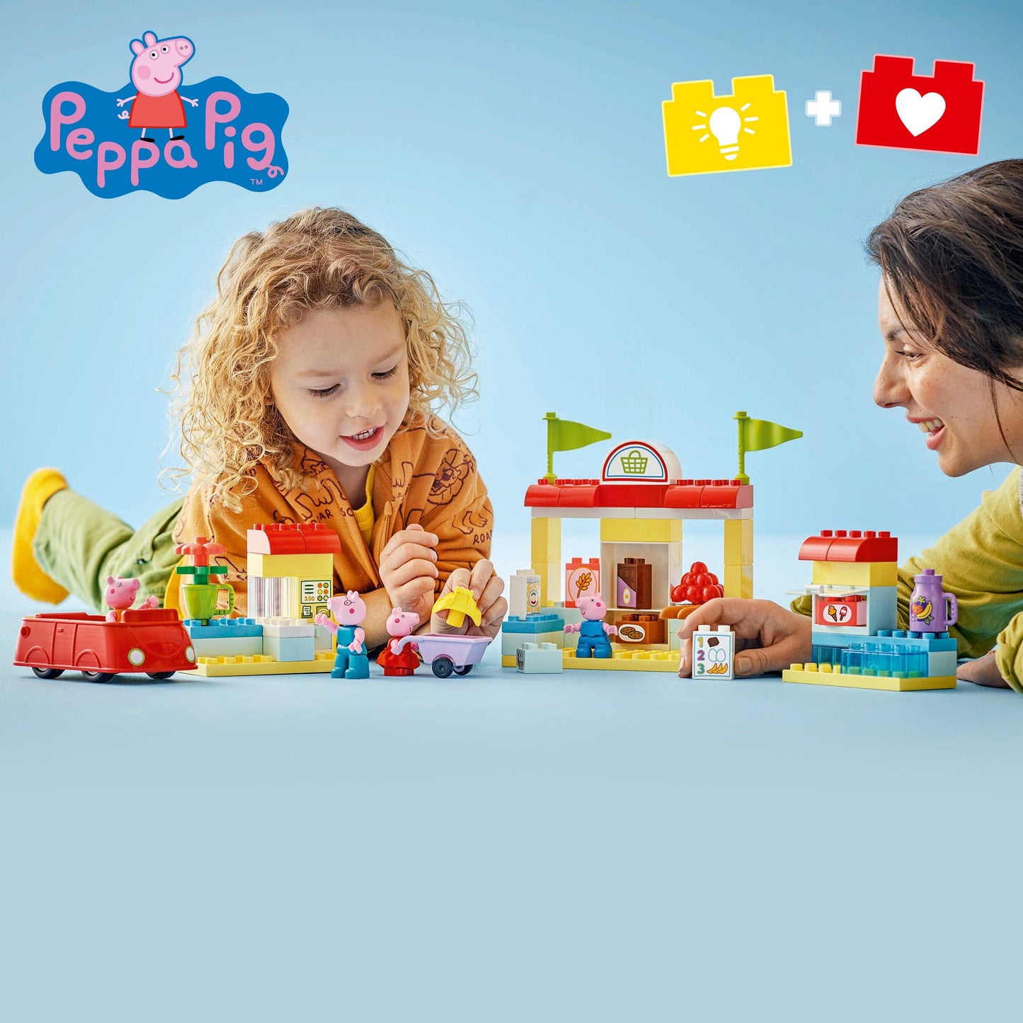 LEGO Peppa Big supermarkt 10434 DUPLO (Pre-Order: verwacht juni) PEPPA PIG @ 2TTOYS LEGO €. 59.49