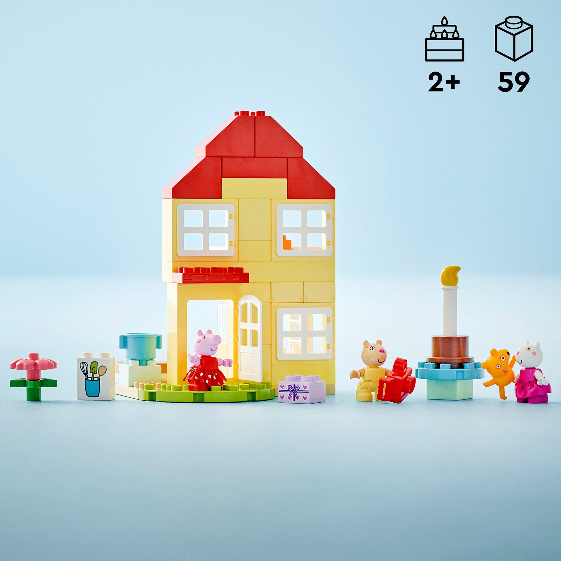 LEGO Peppa Big verjaardagshuis 10433 DUPLO (Pre-Order: verwacht juni) LEGO DUPLO @ 2TTOYS LEGO €. 37.99