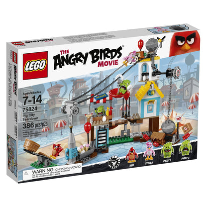 LEGO Pig City Sloopfeest 75824 Angry Birds LEGO ANGRYBIRDS @ 2TTOYS | Official LEGO shop😊🥰 LEGO €. 79.99