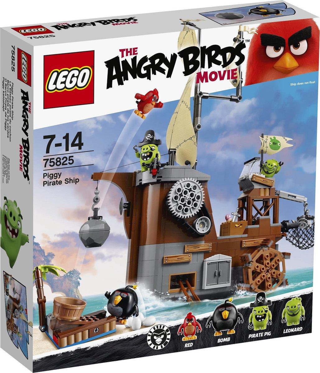 LEGO Piggy Piratenschip 75825 Angry Birds LEGO ANGRYBIRDS @ 2TTOYS | Official LEGO shop😊🥰 LEGO €. 99.99