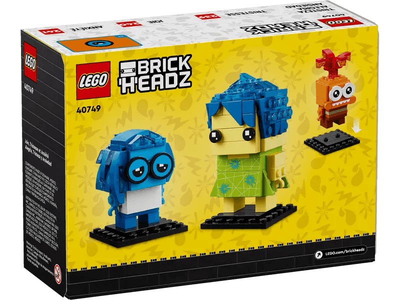 LEGO Plezier, Verdriet en Onzekerheid 40749 Brickheadz LEGO BRICKHEADZ @ 2TTOYS 2TTOYS €. 16.49