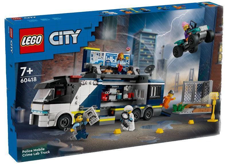 LEGO Politiewagen met laboratorium 60418 City LEGO CITY @ 2TTOYS | Official LEGO shop😊🥰 LEGO €. 46.48