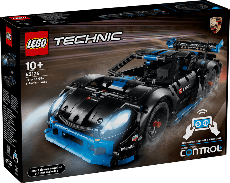 LEGO Porsche GT4 e-Performance racewagen 42176 Technic LEGO TECHNIC @ 2TTOYS | Official LEGO shop😊🥰 LEGO €. 142.98