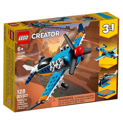 LEGO Propellor Vliegtuig 31099 Creator 3-in-1 LEGO CREATOR @ 2TTOYS | Official LEGO shop😊🥰 LEGO €. 5.99